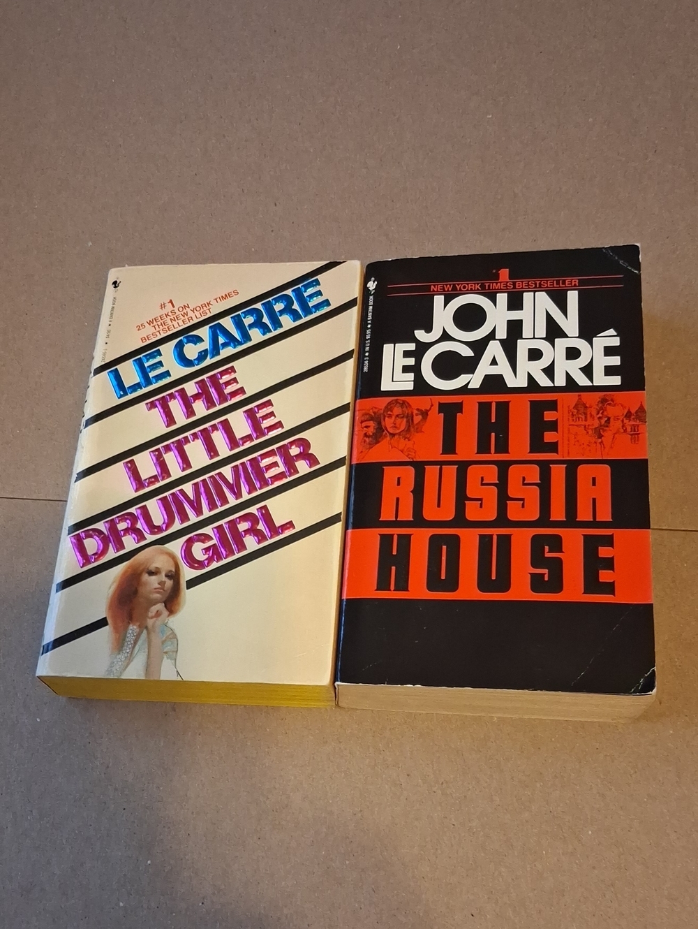 2 Paperback Books By John LeCarre